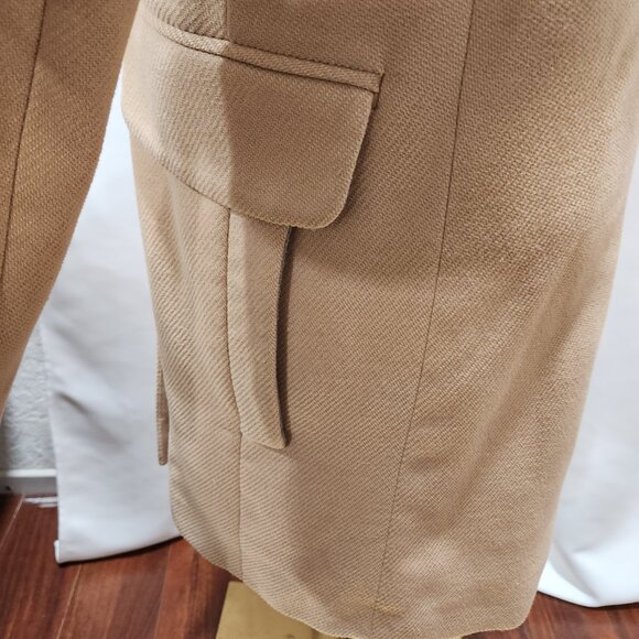 ASOS Grey and tan trench coat - Picture 11 of 11